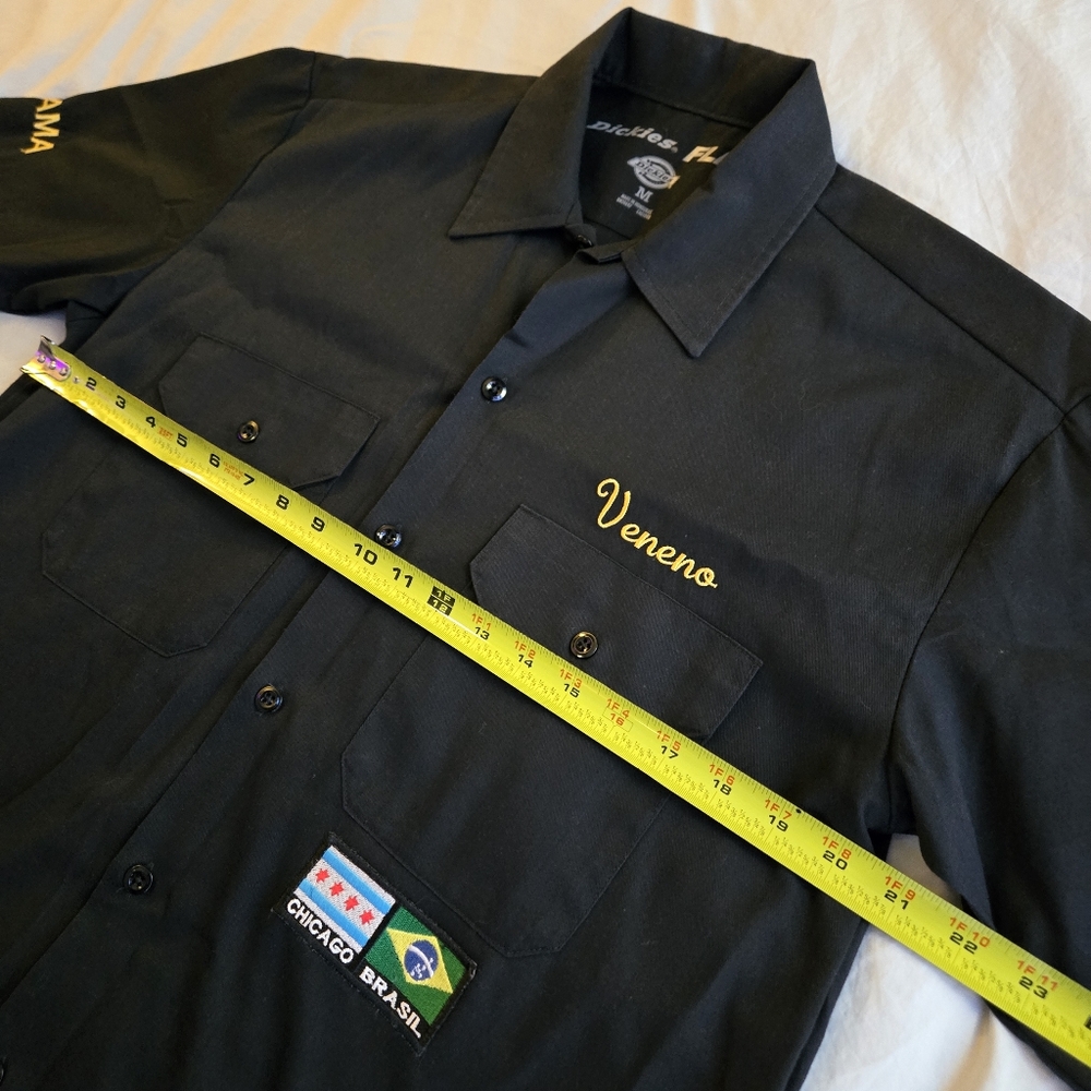 Chicago Latin American Motorcycle Association Dickies Shirt - Veneno Brasil - Picture 8 of 9